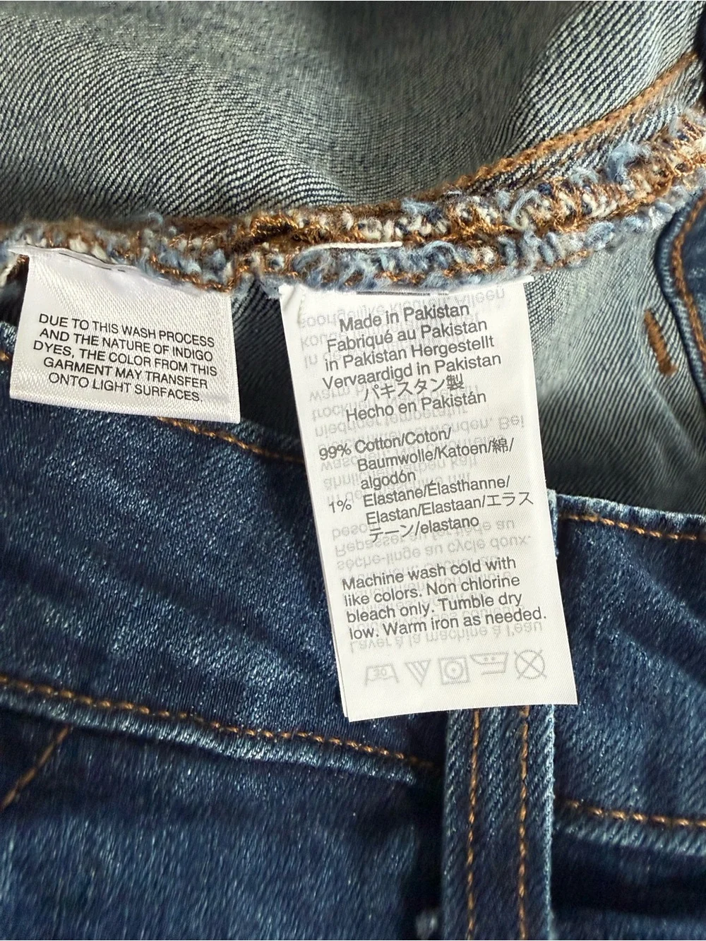 J. Crew Denim Button-Front Denim Mini Skirt